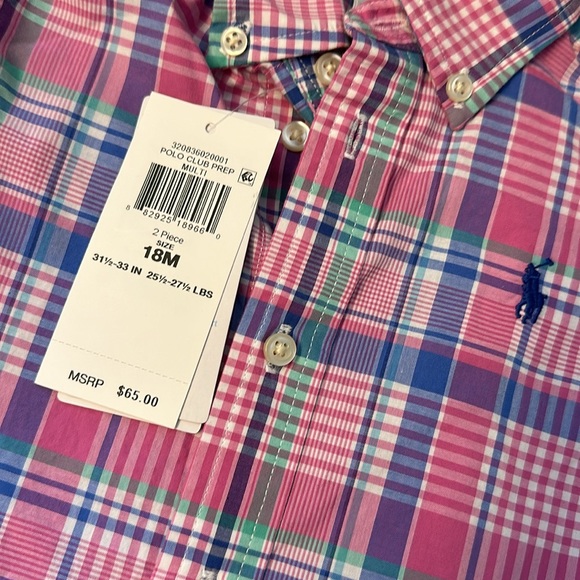 Ralph Lauren Toddler button down shirt - Picture 2 of 3